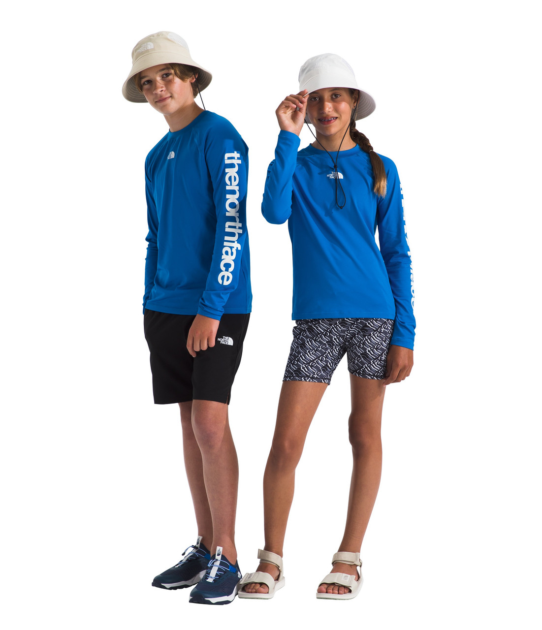 The North Face Amphibious UPF Long Sleeve Sun T-Shirt - Youths