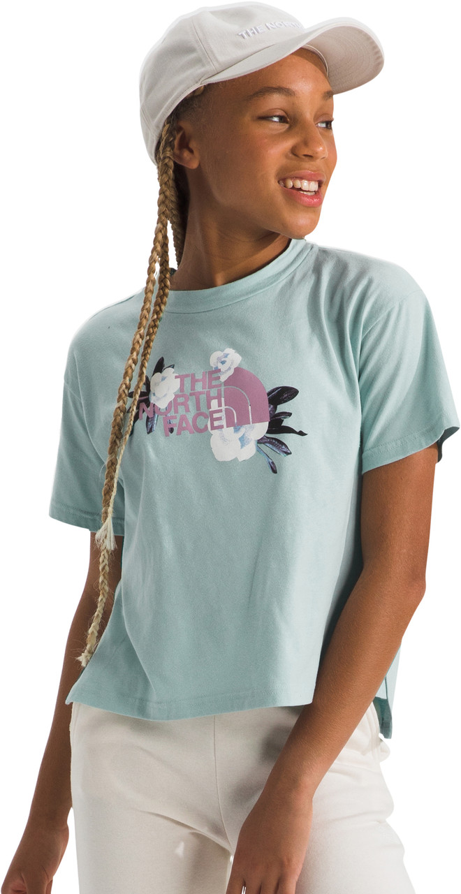 The North Face Winter Flowers Short Sleeve Tee - Girls' - Youths