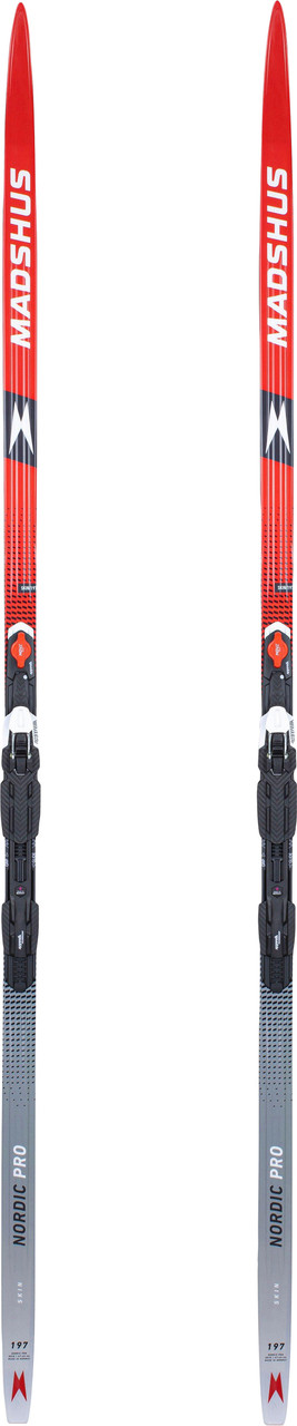 Madshus Nordic Pro Skin Skis With Move Binding 105+kg - Unisex