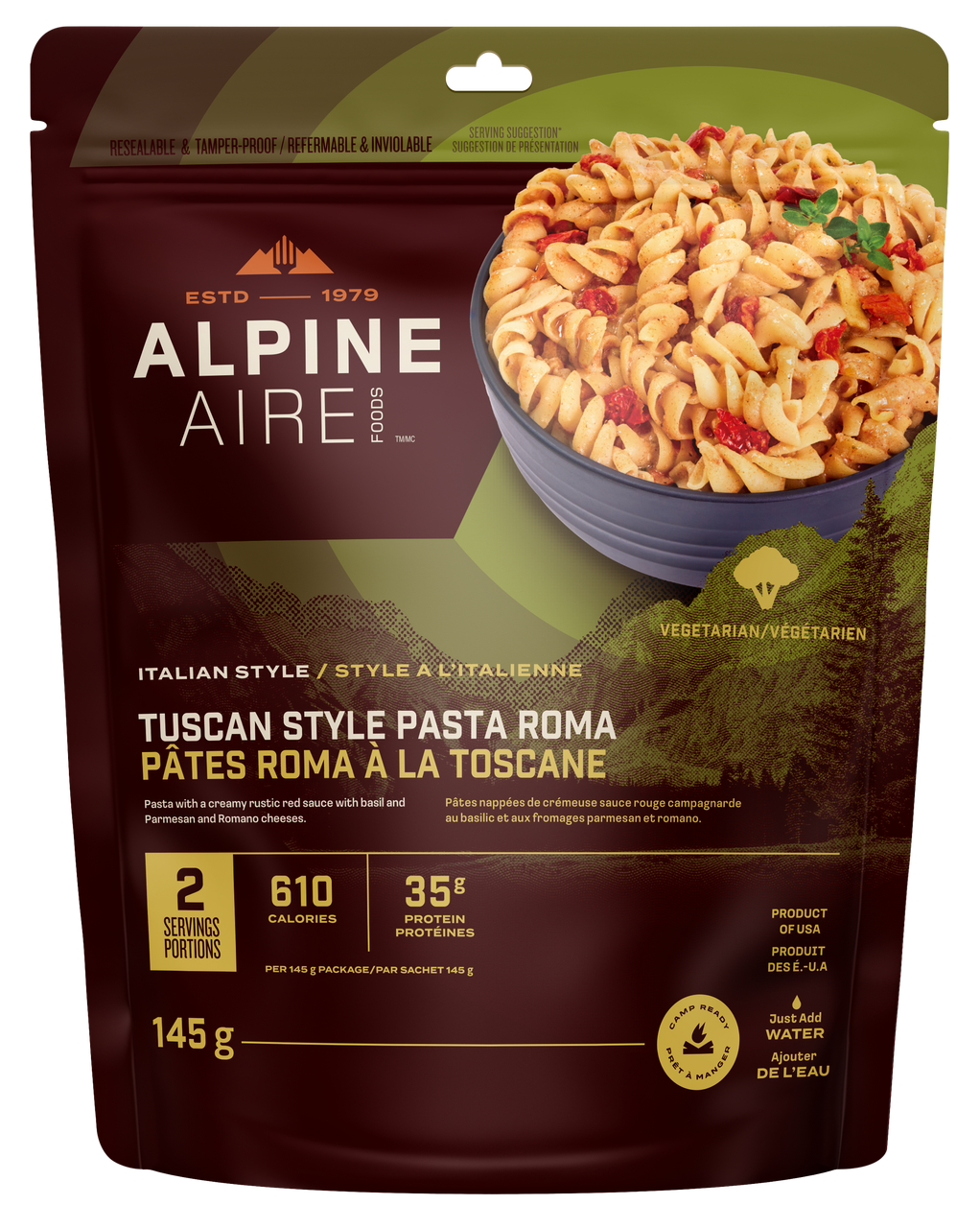 AlpineAire Tuscan Style Pasta Roma