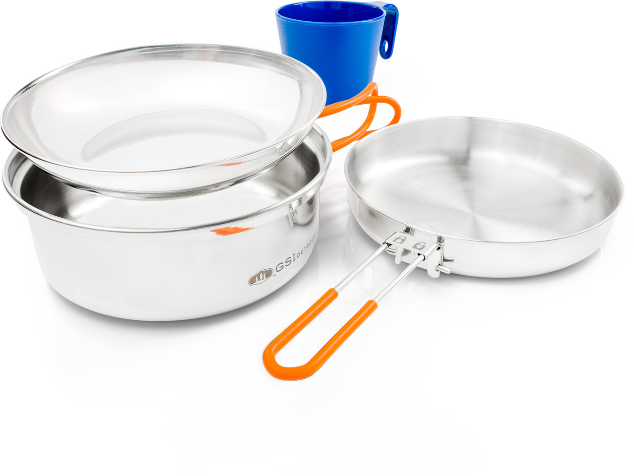 GSI Glacier Stainless 1 Person Mess Kit