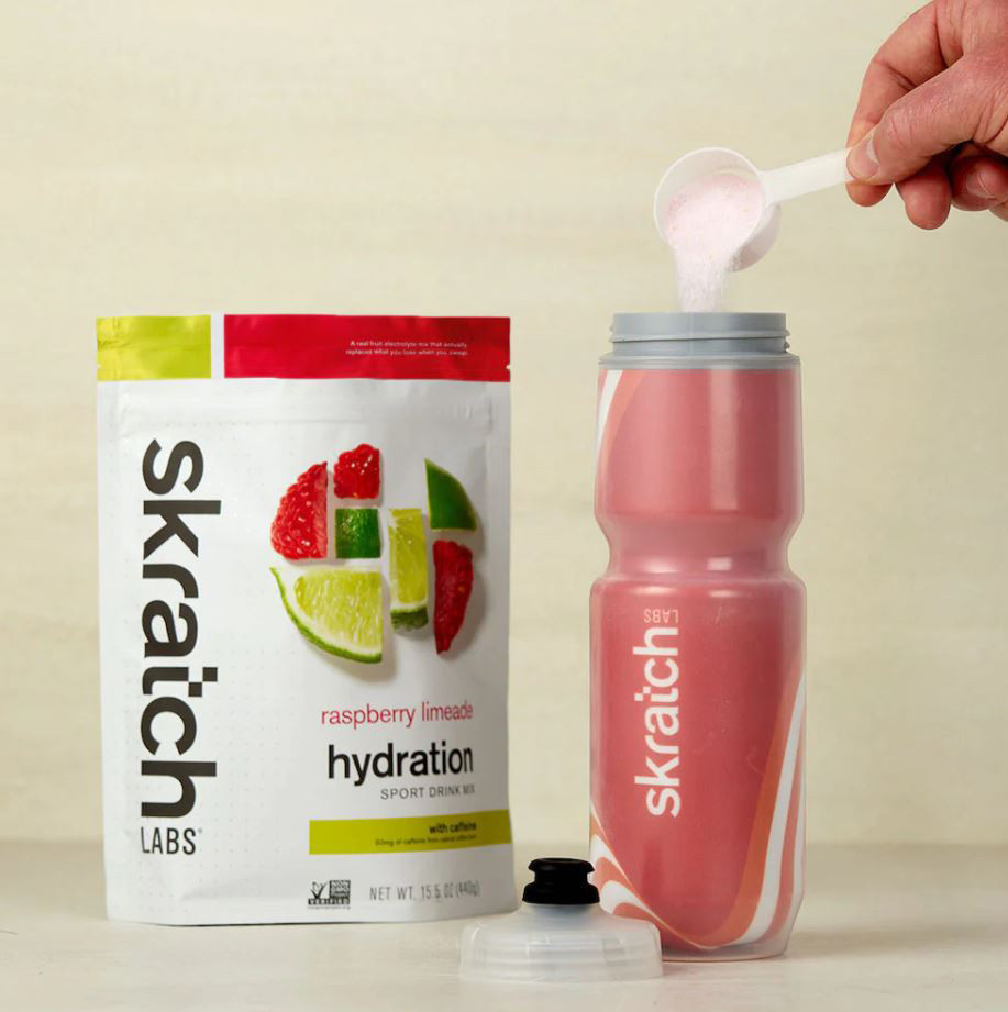 Skratch Labs Skratch Labs Sport Hydration Drink Mix Raspberry Limeade with Caffeine