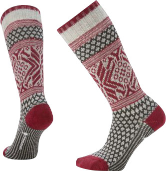 Smartwool Everyday Popcorn Snowflake Pattern Crew Socks - Women's