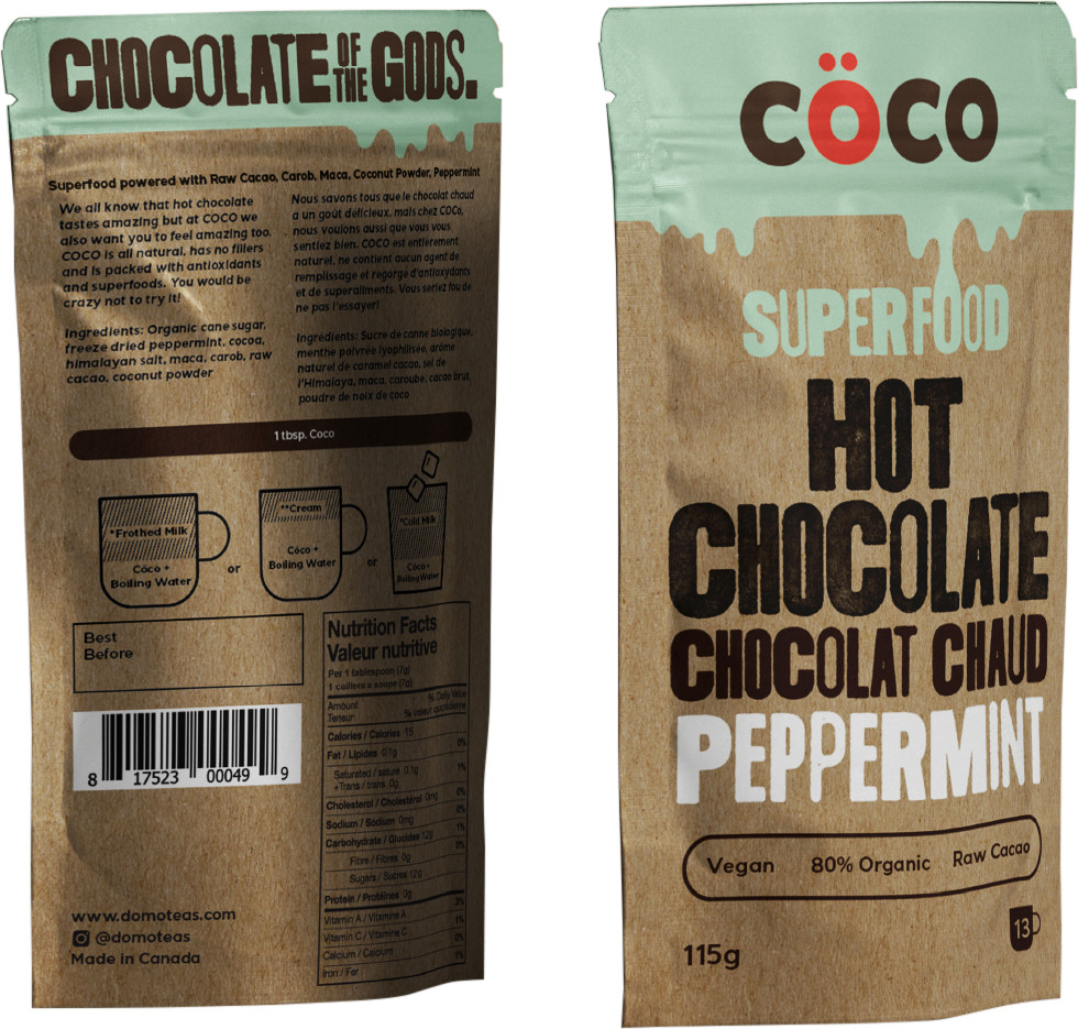 COCO Hot Chocolate Peppermint
