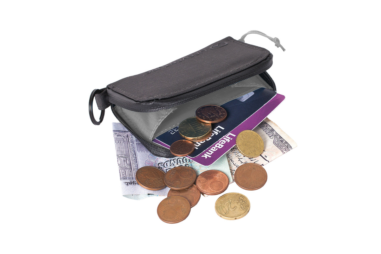 Lifeventure RFID Recycled Coin Wallet - Unisex