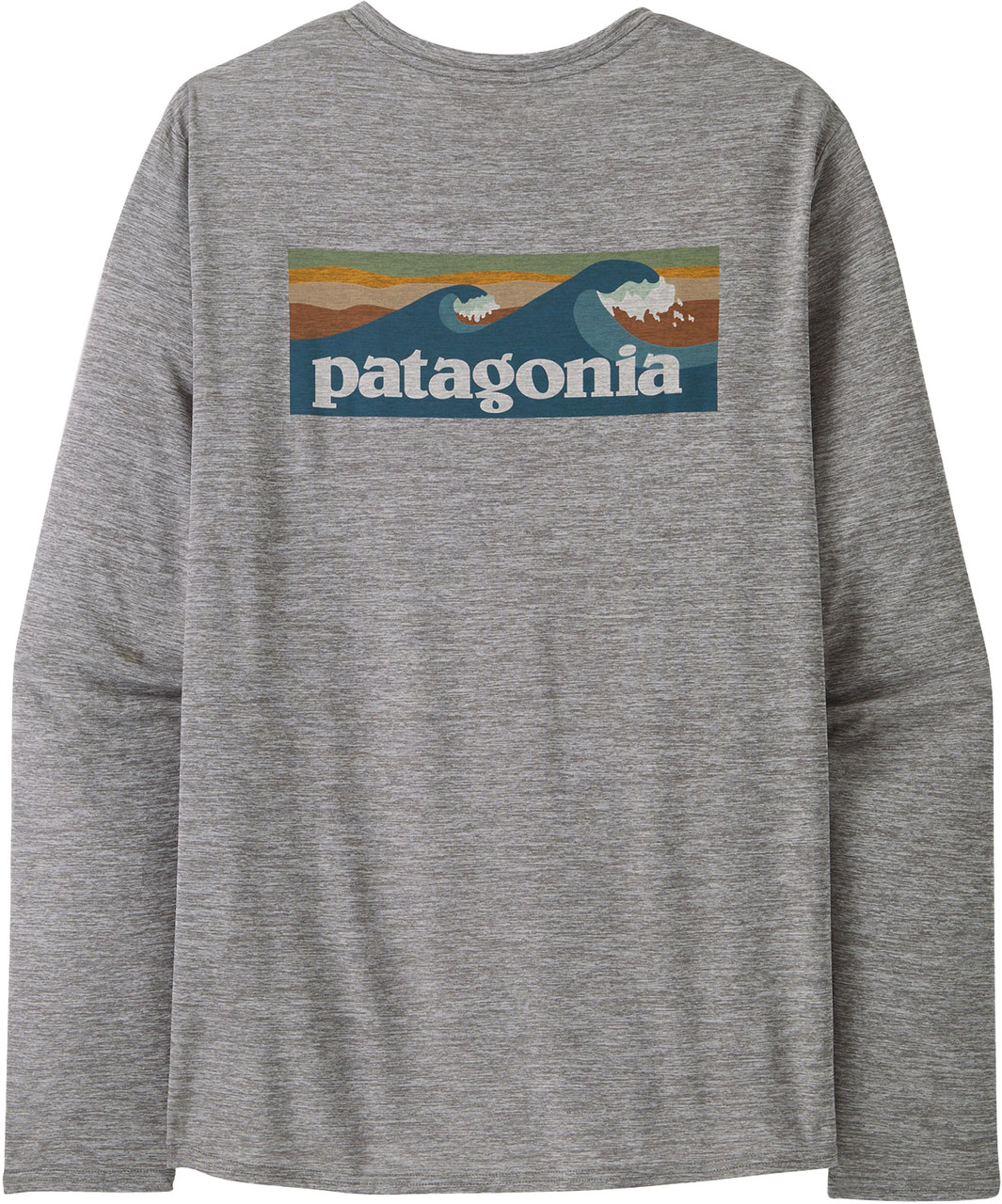 Patagonia Cap Cool Daily Graphic Long Sleeve - Waters - Men's