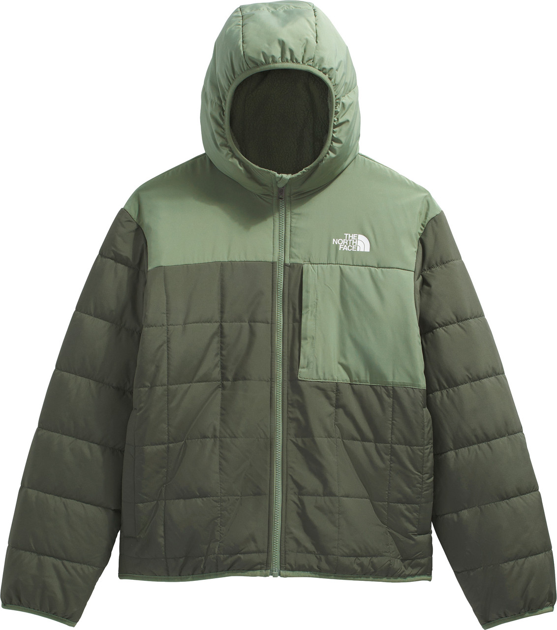The North Face Reversible Shasta Full Zip Hooded Jacket - Boys' - Youths