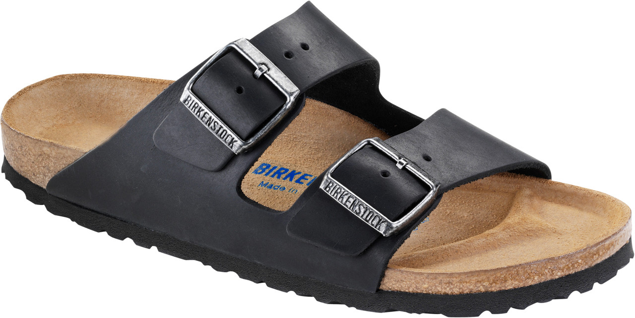 Birkenstock Arizona Leather Soft Footbed Sandals - Unisex