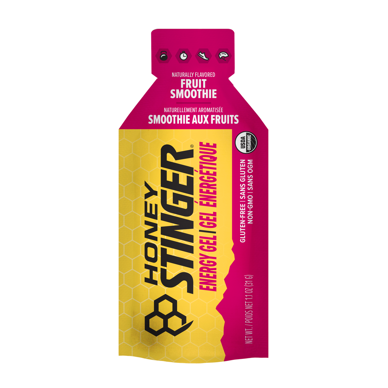 Honey Stinger Fruit Smoothie Organic Energy Gel