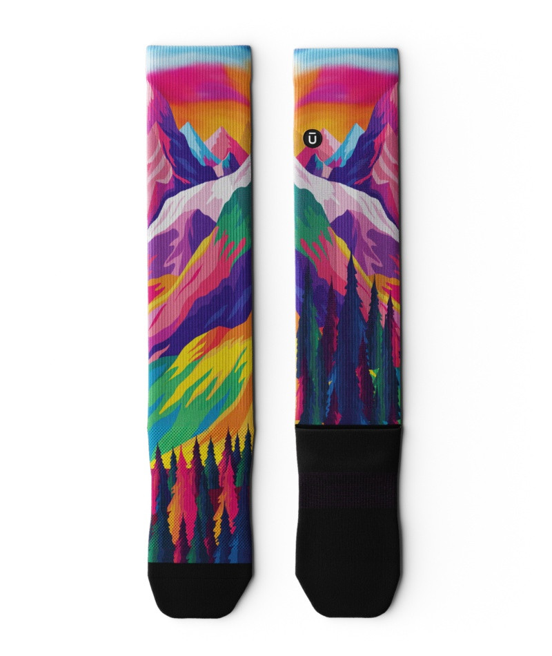 Outway Nature Trip Knee High Compression Socks - Unisex