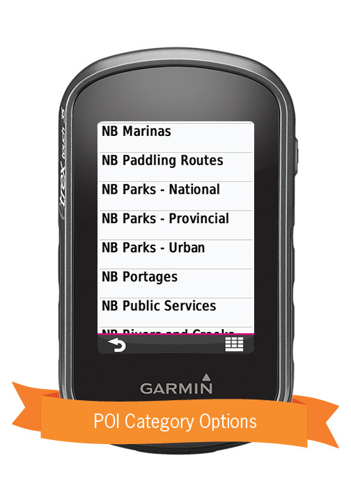 Backroad Mapbooks Atlantic Canada GPS Map SD