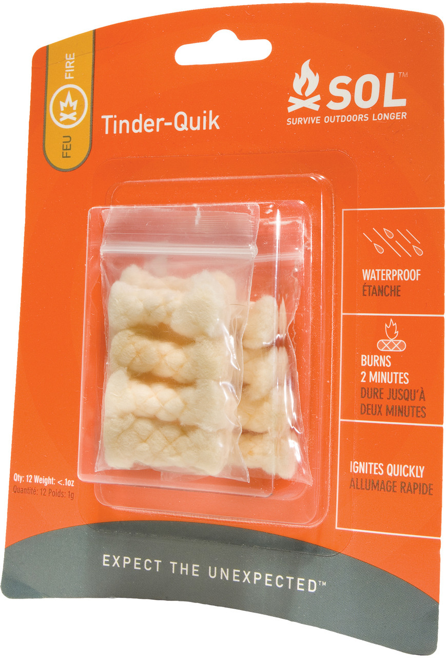 Survive Outdoors Longer Tinder-Quik