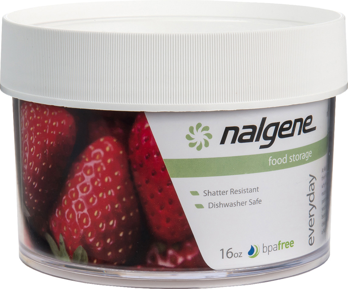 Nalgene Sustain Straight Side WM Jar with White Lid