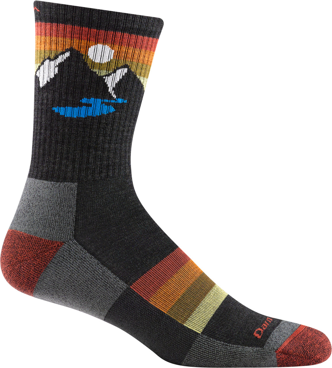 Darn Tough Sunset Ridge Lightweight Cushion Micro Crew Socks - Unisex