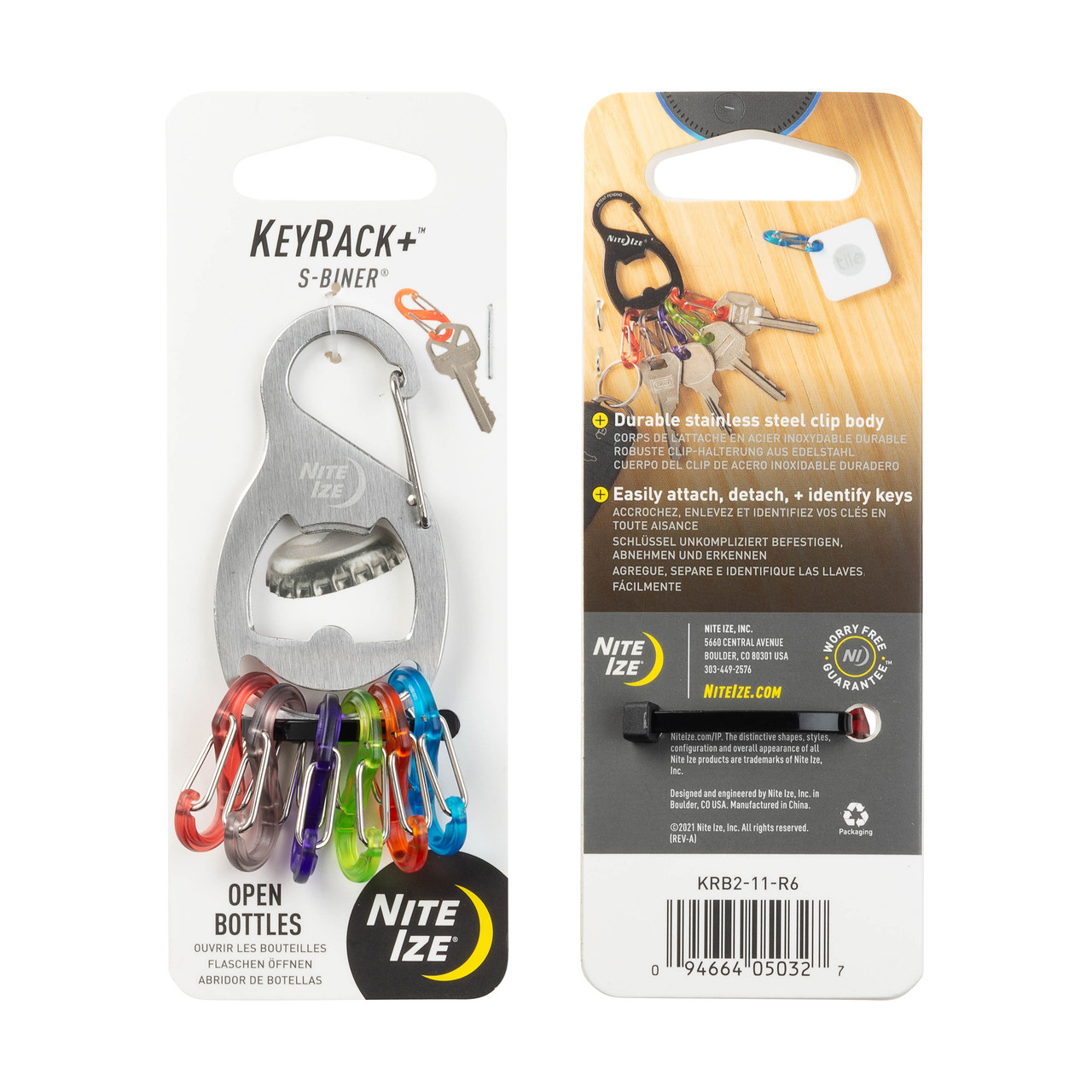 Nite Ize Key Rack+ S-Biner