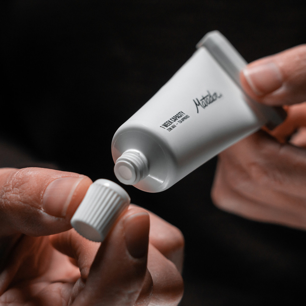 Matador Refillable ToothPaste Tubes (2-Pack)