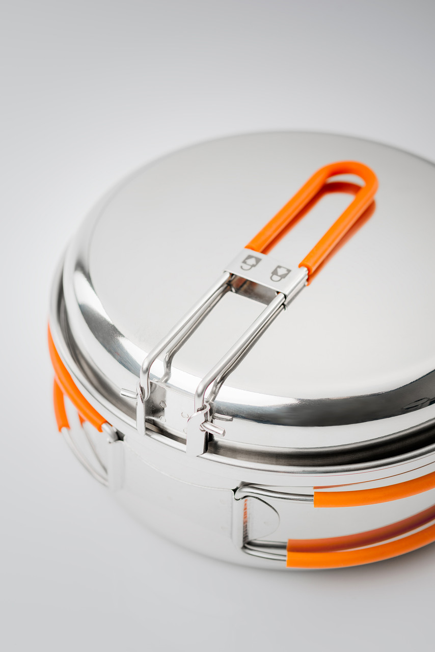 GSI Glacier Stainless 1 Person Mess Kit