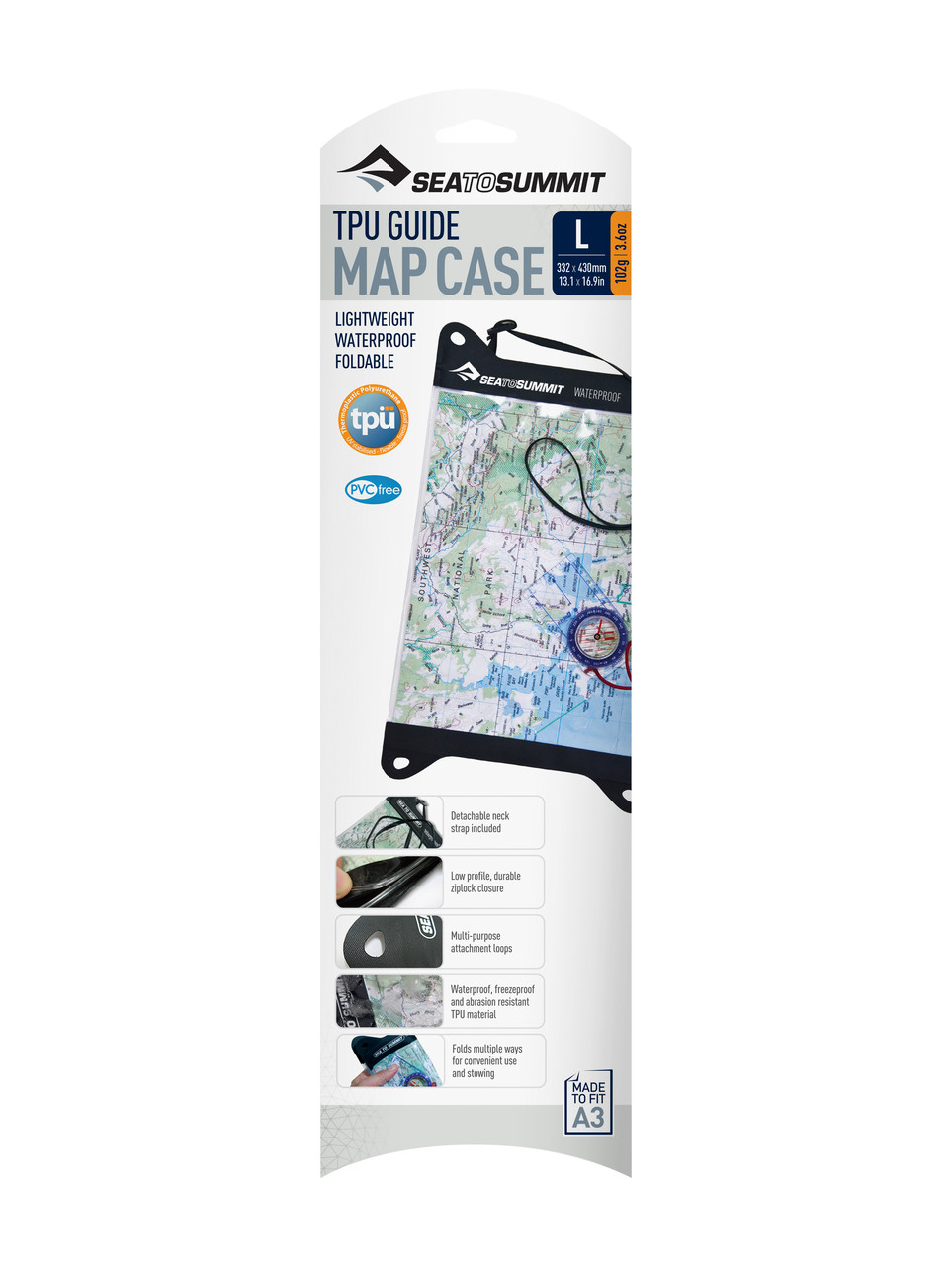 Sea To Summit TPU Guide Map Case