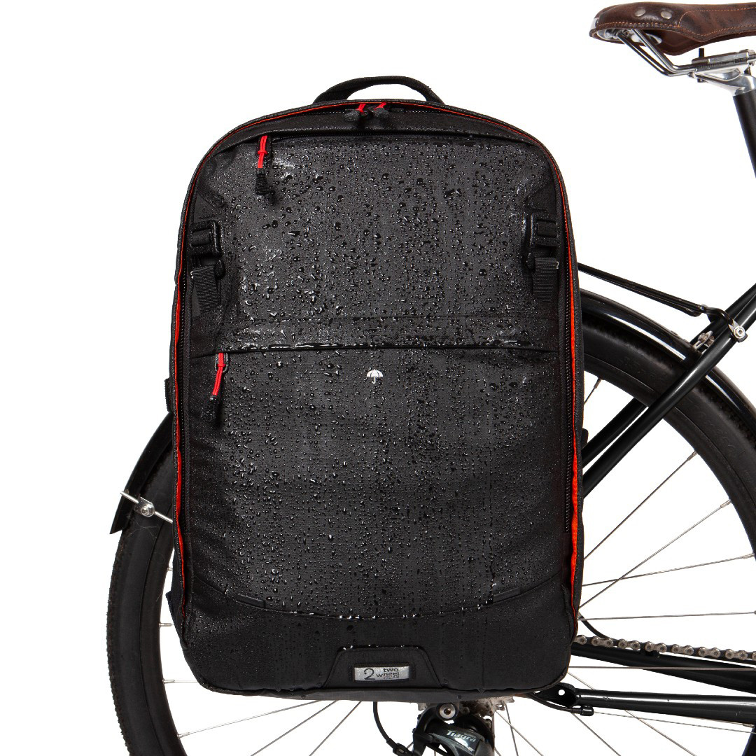 Two Wheel Gear Pannier Backpack Convertible PLUS - Recycled Fabric