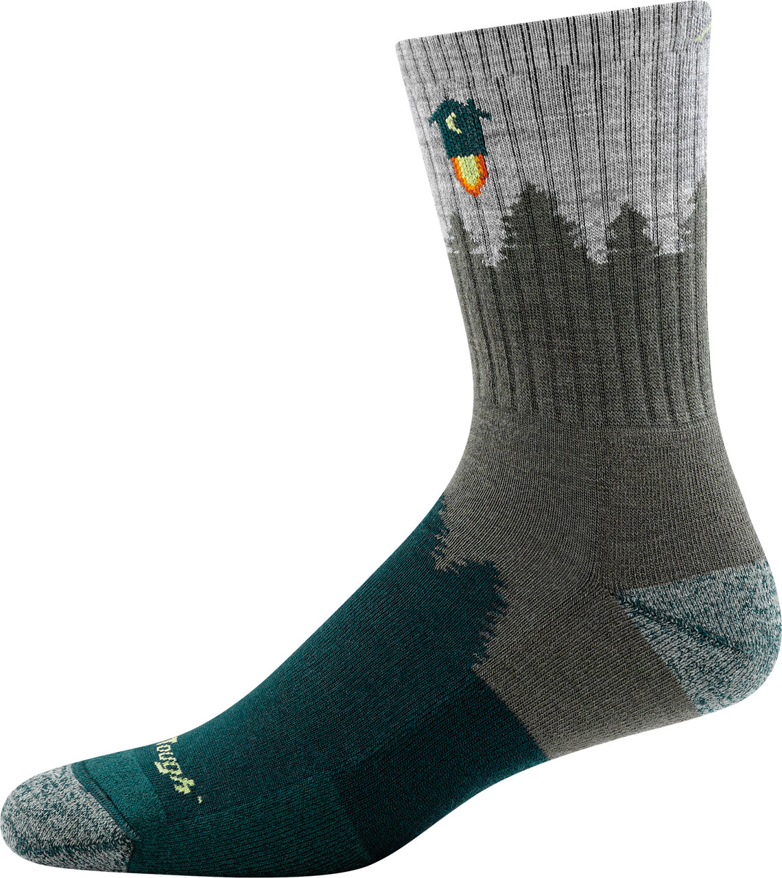 Darn Tough Number 2 Midweight Cushion Micro Crew Socks - Unisex