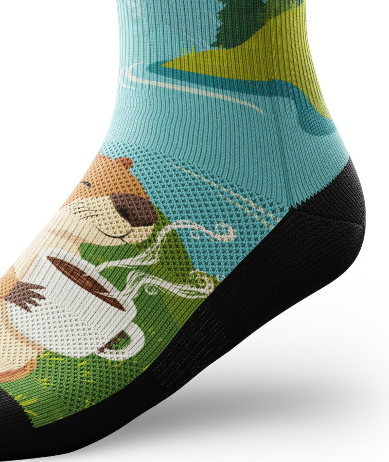 Outway Beaver Buzz Crew Sock - Unisex