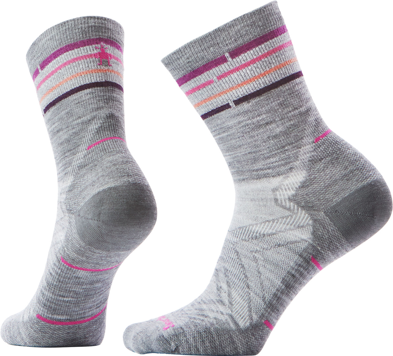 Smartwool Run Zero Cushion Mid Crew Socks - Women's