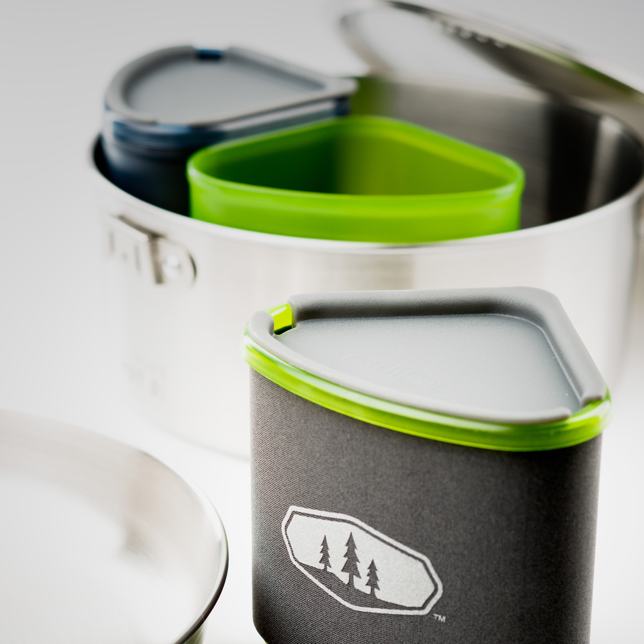 GSI Glacier Stainless Camper Set