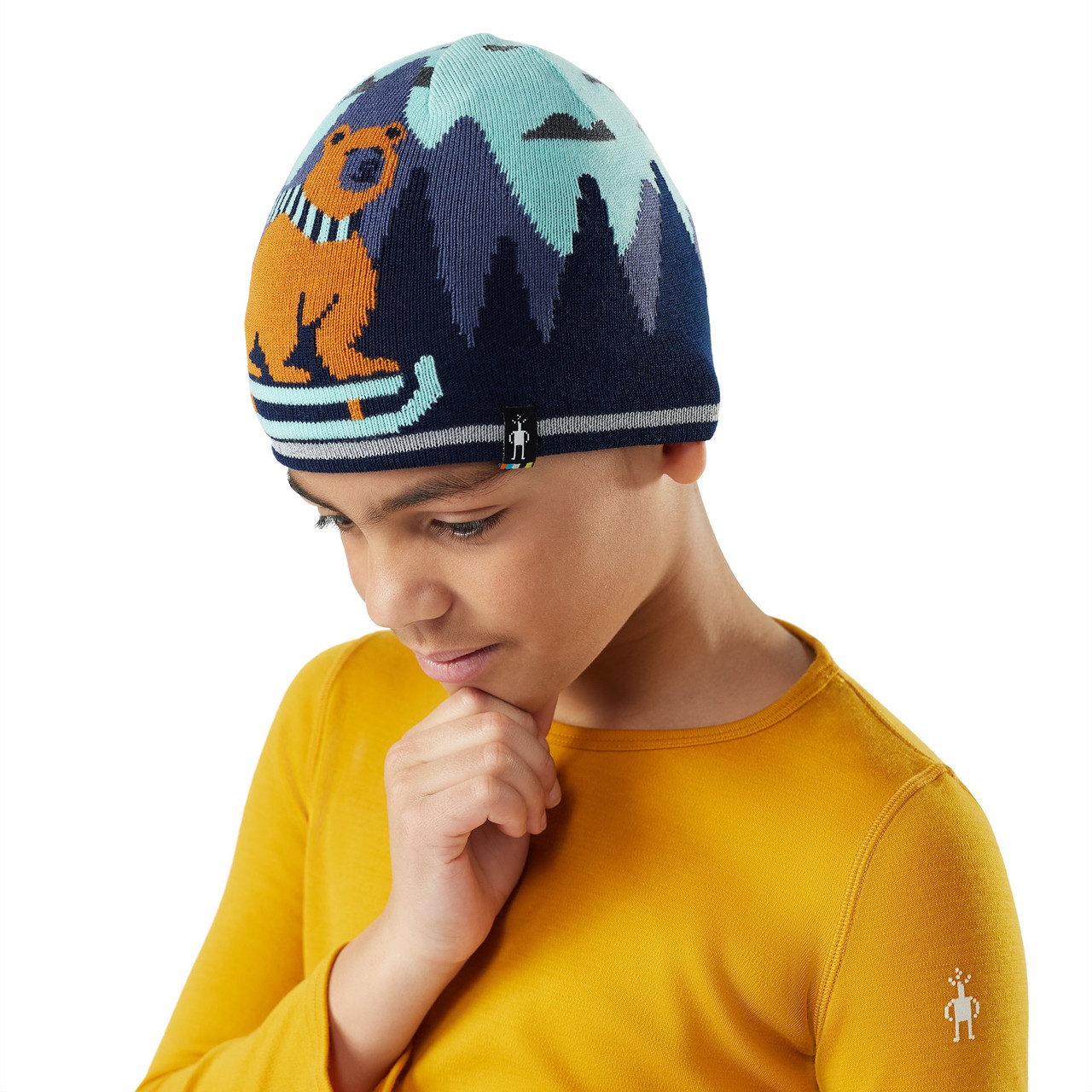 Smartwool Reversible Art Beanie - Kids'