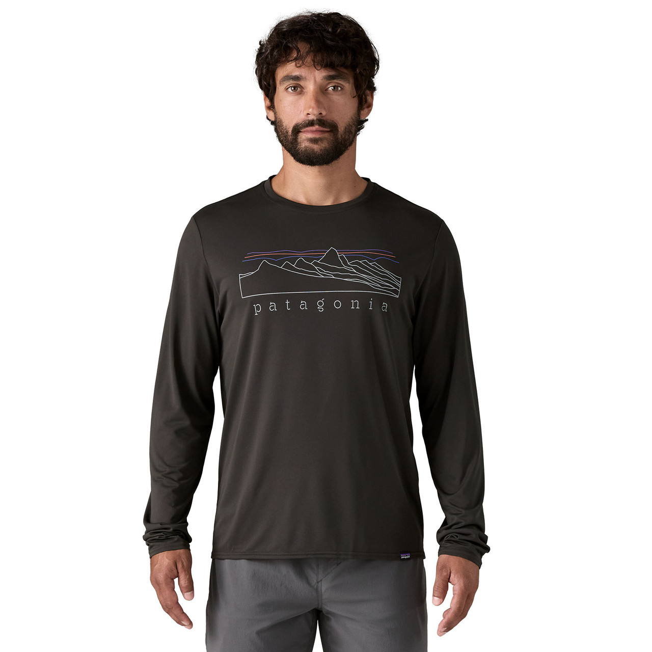 Patagonia Capilene Cool Daily Long Sleeve Graphic T-Shirt - Men's