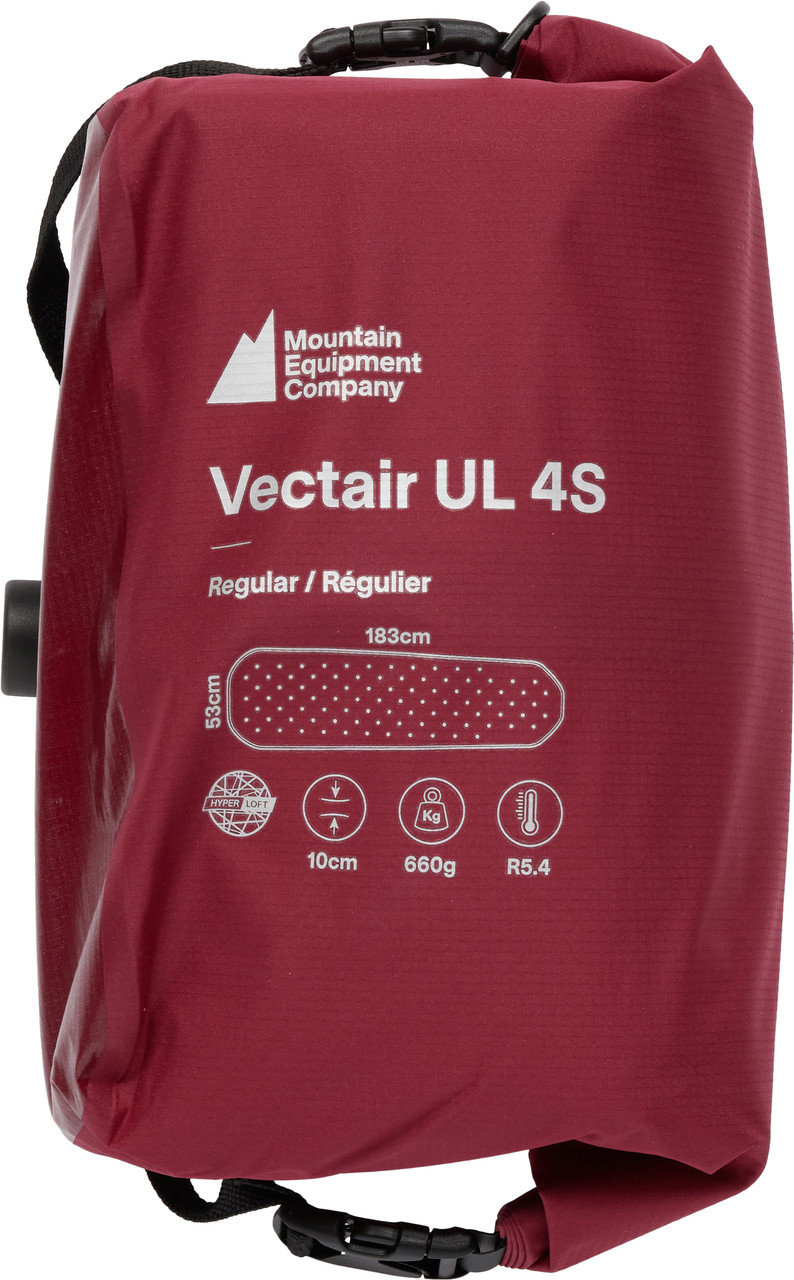 MEC VectAir UL 4S Insulated Sleeping Pad Regular - Unisex