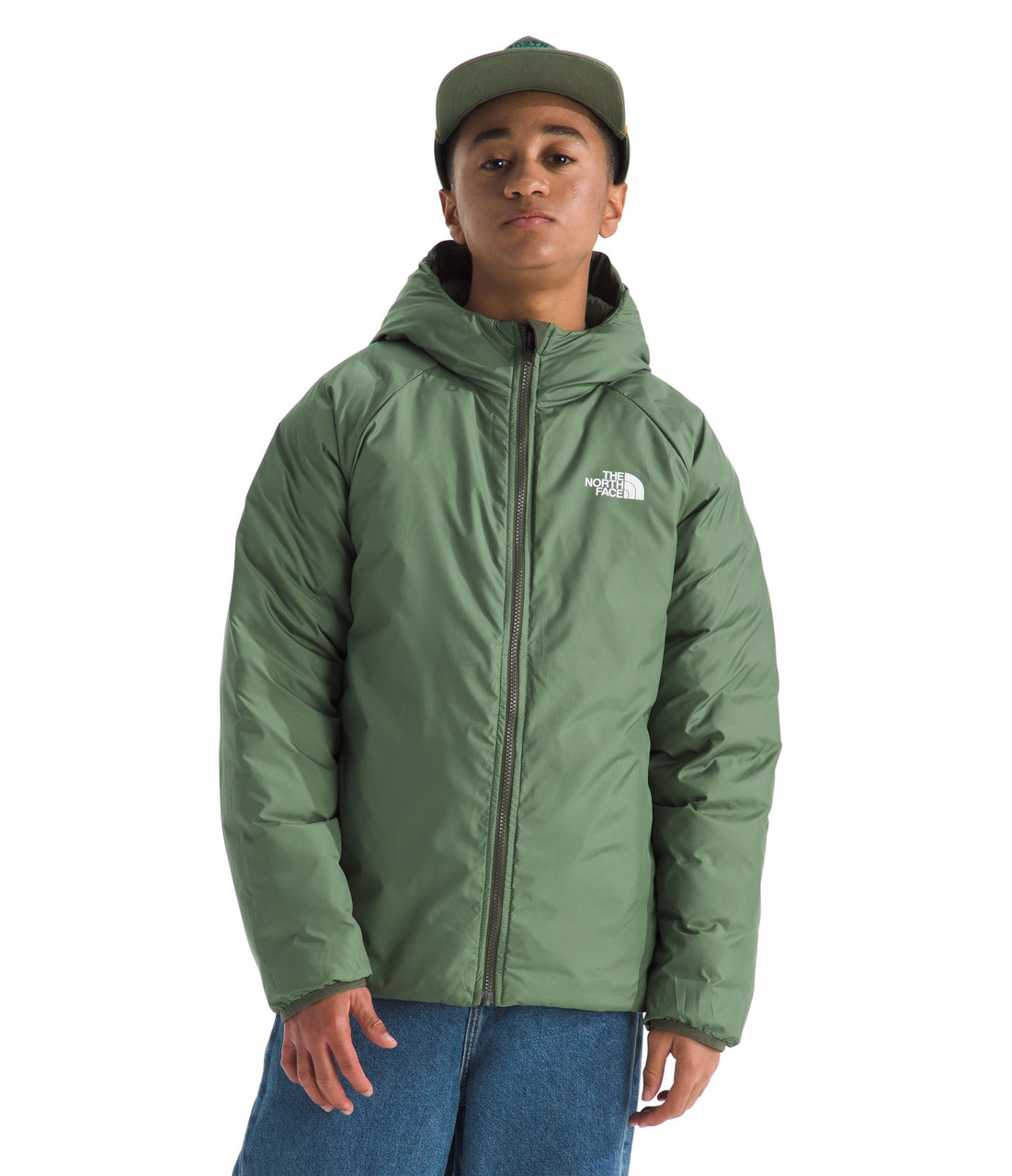 The North Face Reversible Perrito Hooded Jacket - Boys' - Youths