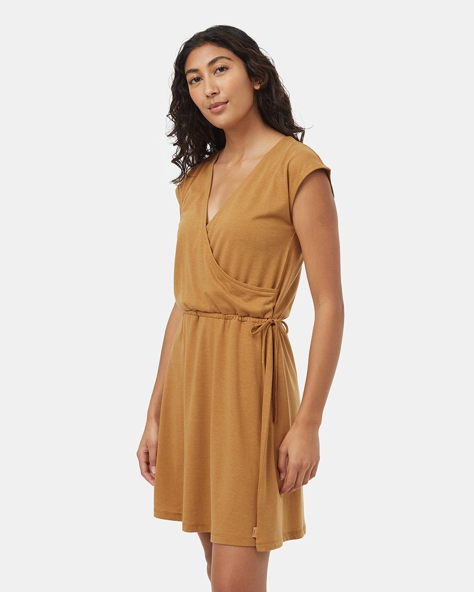 tentree TreeBlend Wrap Front Dress - Women's