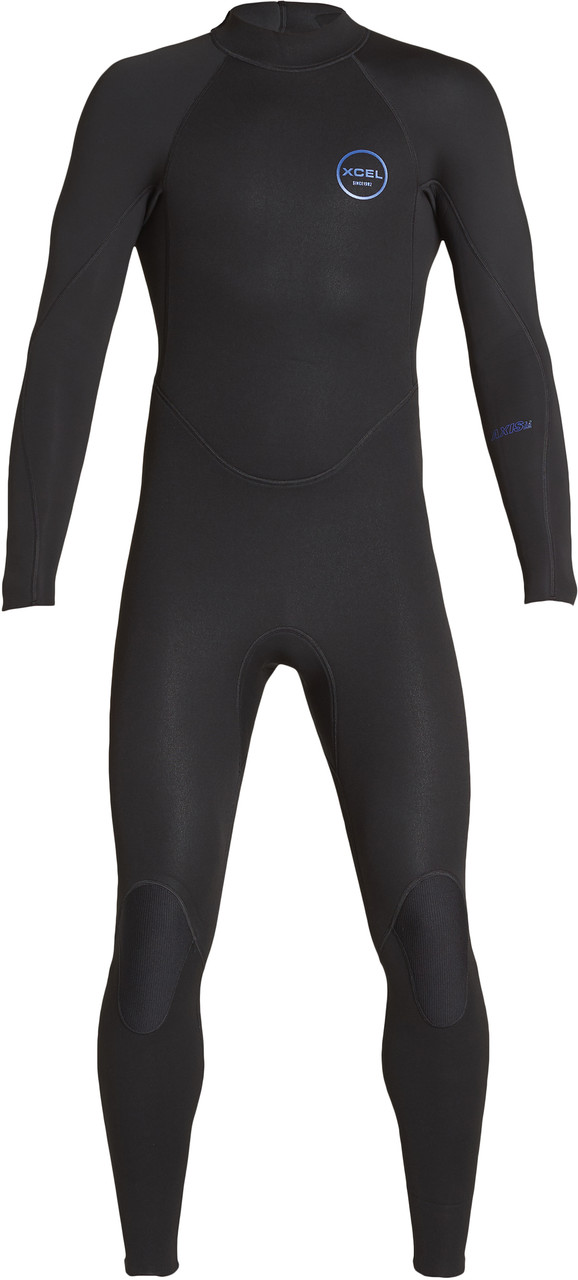Xcel Axis Flatlock 3/2mm Long Sleeve Back Zip Full-body Wetsuit - Men's