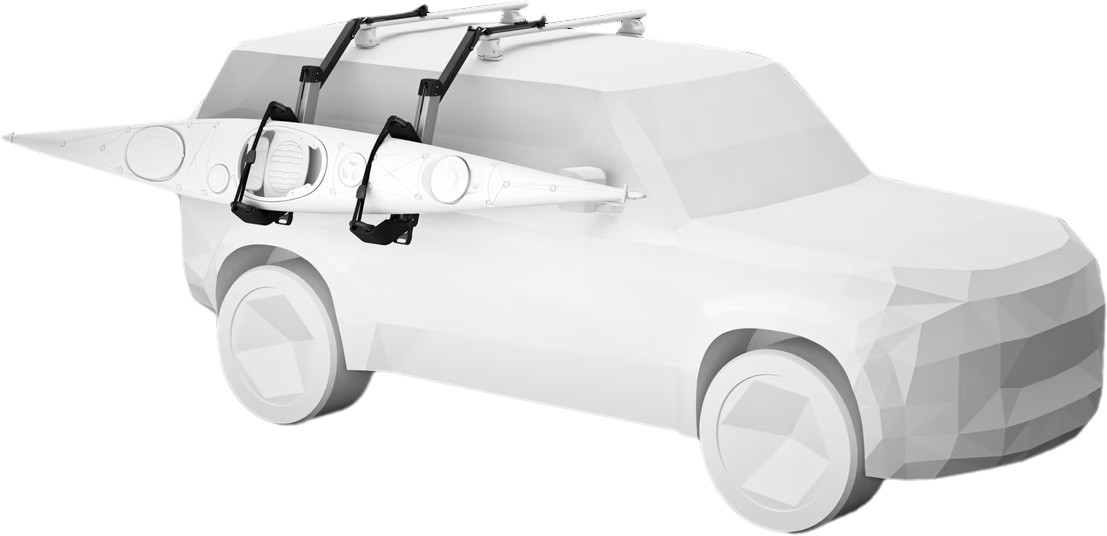 Thule Hullavator Pro Kayak Rack With Lift Assist