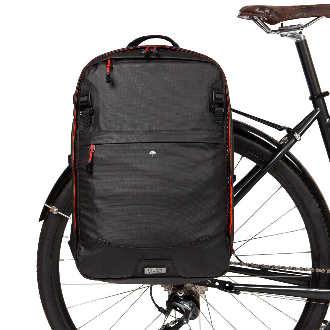 Two Wheel Gear Pannier Backpack Convertible PLUS - Recycled Fabric