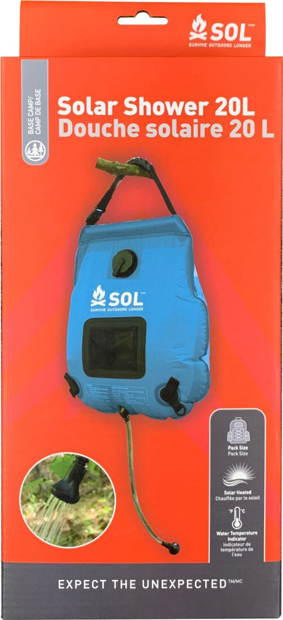 Survive Outdoors Longer Solar Shower 20L