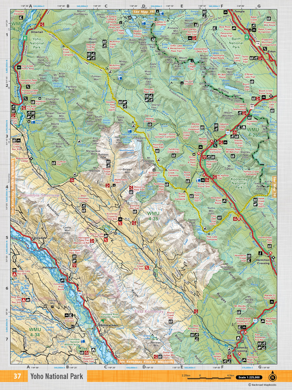 Backroad Mapbooks Southern Alberta