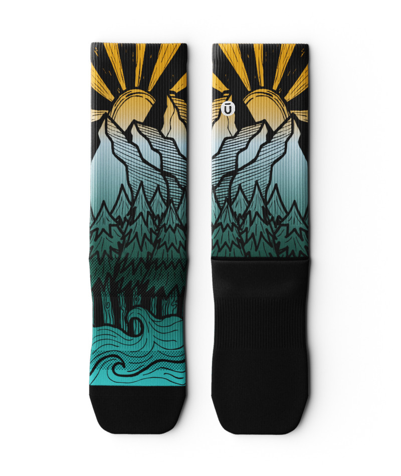 Outway Bliss Crew Socks - Unisex