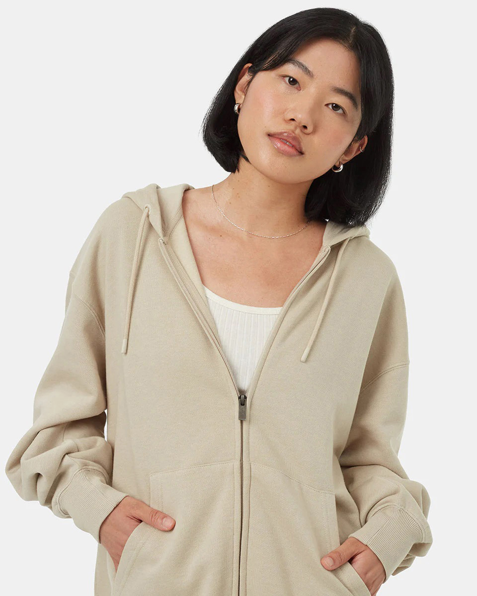 tentree TreeFleece Oversized Zip Hoodie - Women's