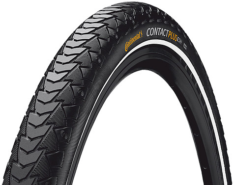 Continental Contact Plus 700C Reflex Wire Tire