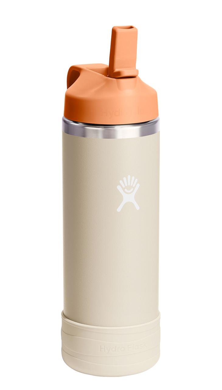 Hydro Flask Wide Mouth Straw Lid and Boot Bottle 532ml - Children