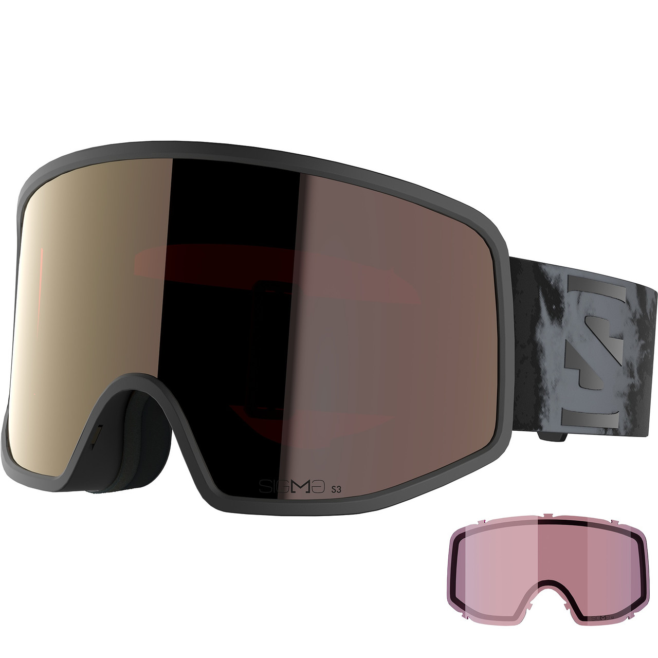 Salomon Sentry Pro Sigma Goggles with Extra Lens