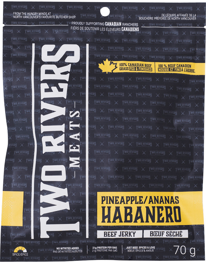 Two Rivers Pineapple Habanero Beef Jerky