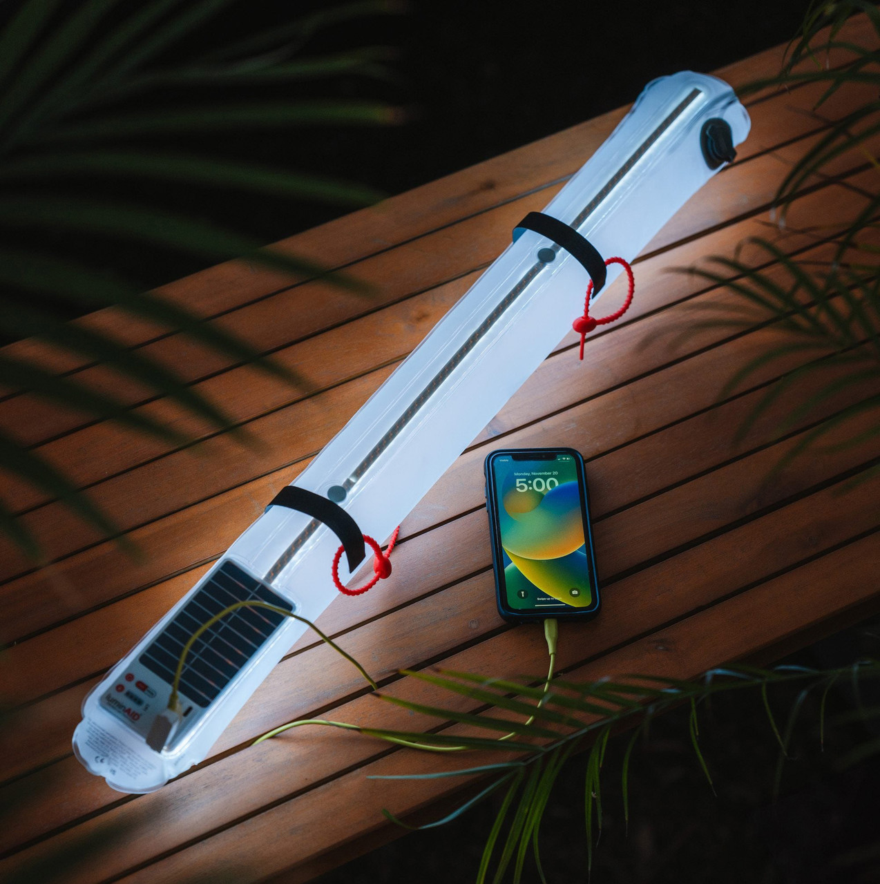 Luminaid Solar Beam Inflatable Lantern w/Phone Charger