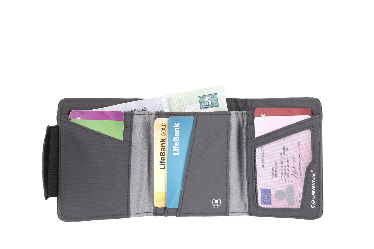 Lifeventure RFID Recycled Wallet - Unisex