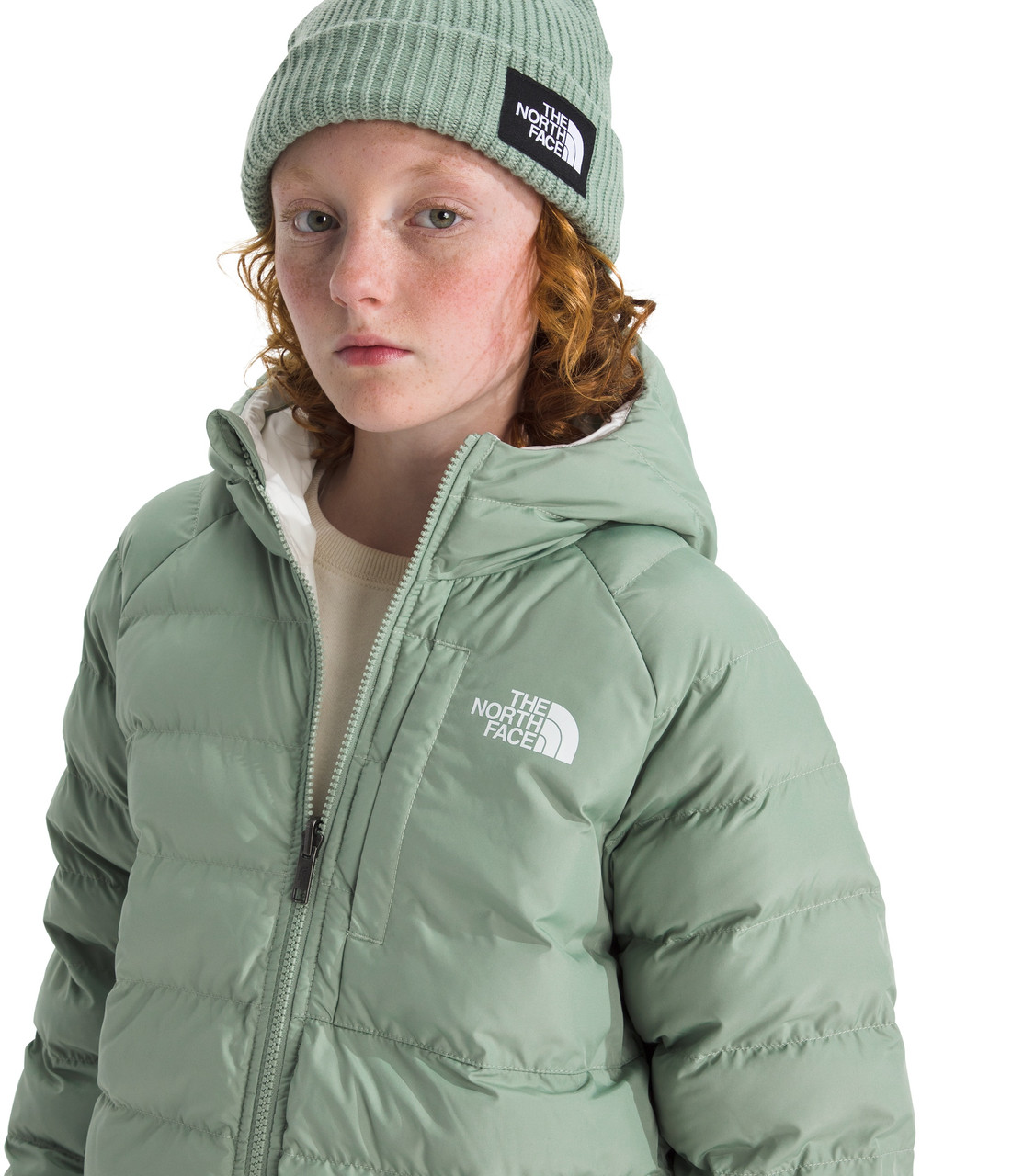 The North Face Reversible Perrito Hooded Jacket - Girls' - Youths