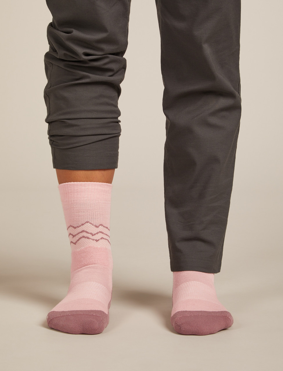 icebreaker Hike+ Medium Crew Across the Peaks Socks - Women's