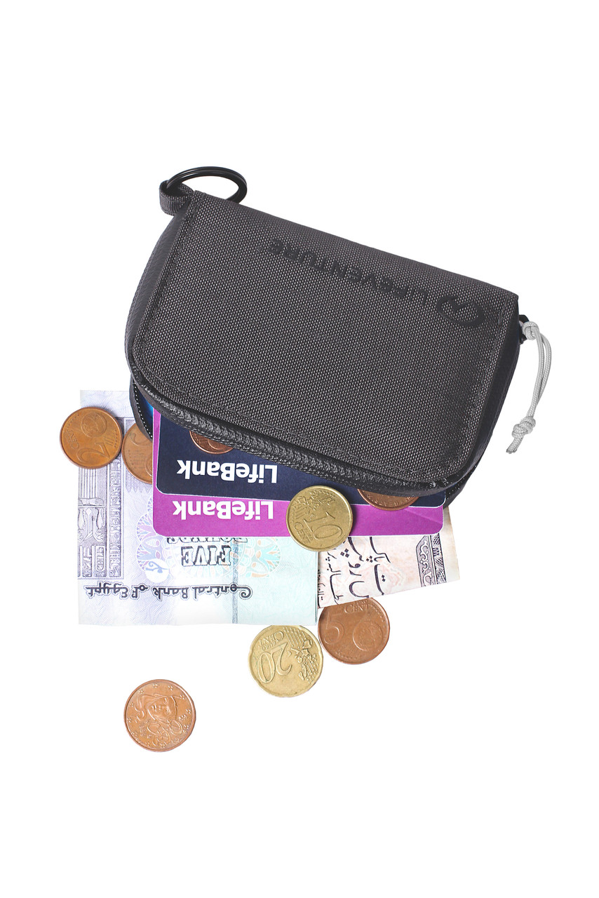 Lifeventure RFID Recycled Coin Wallet - Unisex