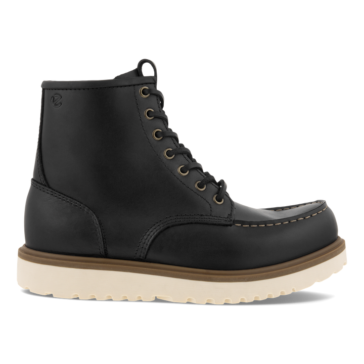 ECCO MEN'S STAKER MOC TOE BOOT