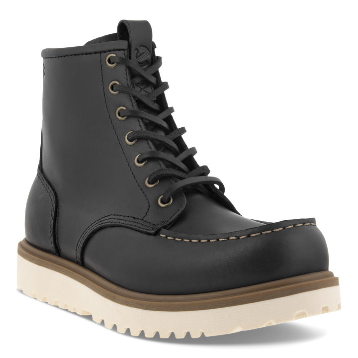 ECCO MEN'S STAKER MOC TOE BOOT